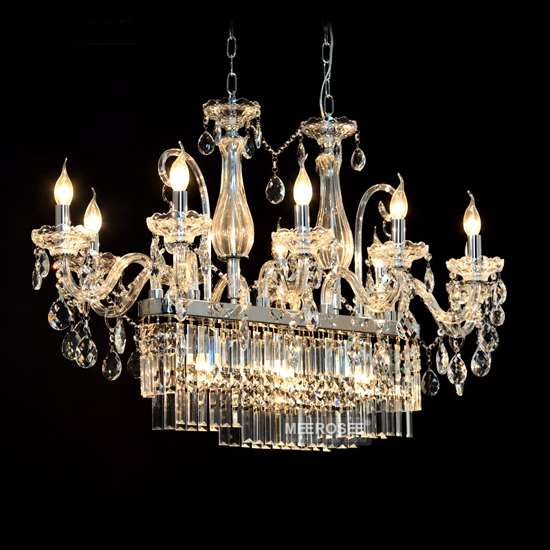 โคมระย้า เชิงเทียน 12ดวง คริสตัล CRL1228 Candle Crystal Chandelier ไฟแขวน ไฟเพดาน โคมแขวน ไฟระย้า ไฟช่อ ไฟกิ่ง สวยหรู ทันสมัย ทนทาน ประหยัดไฟ