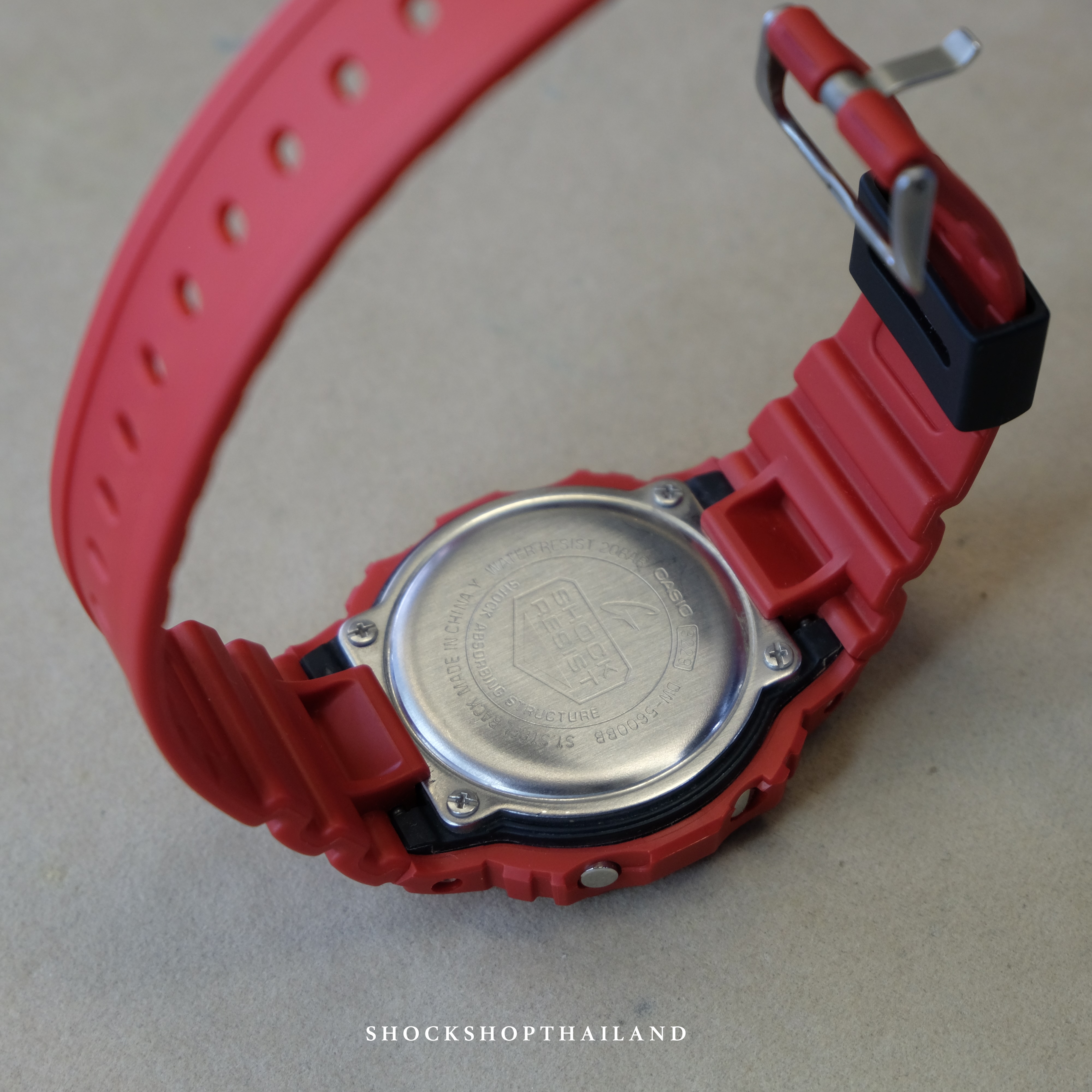 Casio G-Shock นาฬิกาผู้ชาย มือสอง ของแท้ รุ่น DW-5600BB-1 ซีรีส์ 5600 จีช็อค