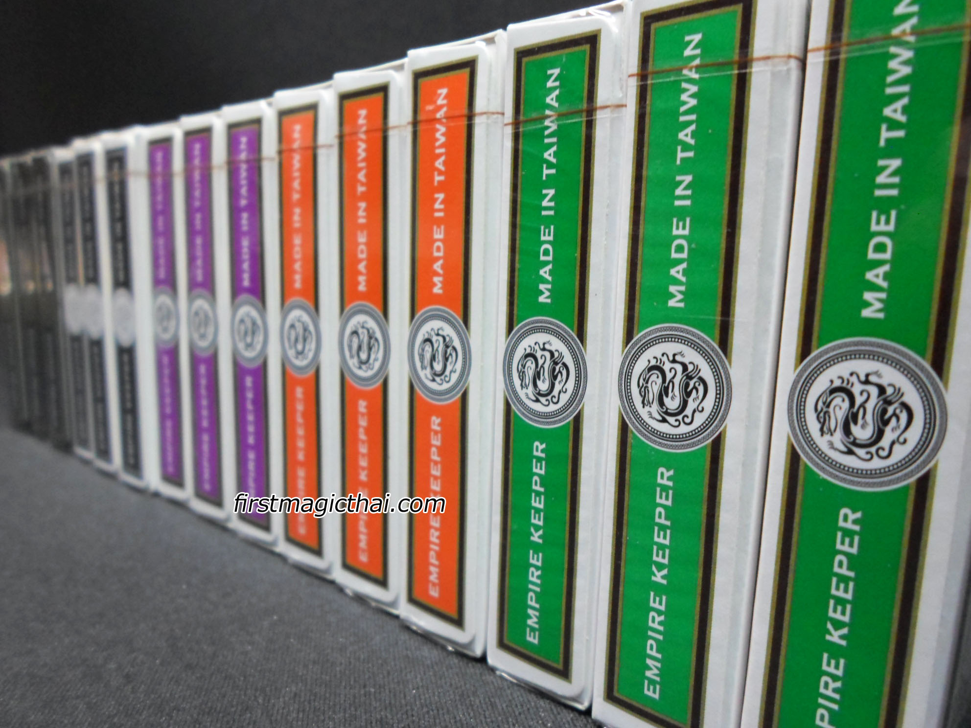 Purple Empire Keeper Dragon Playing Cards