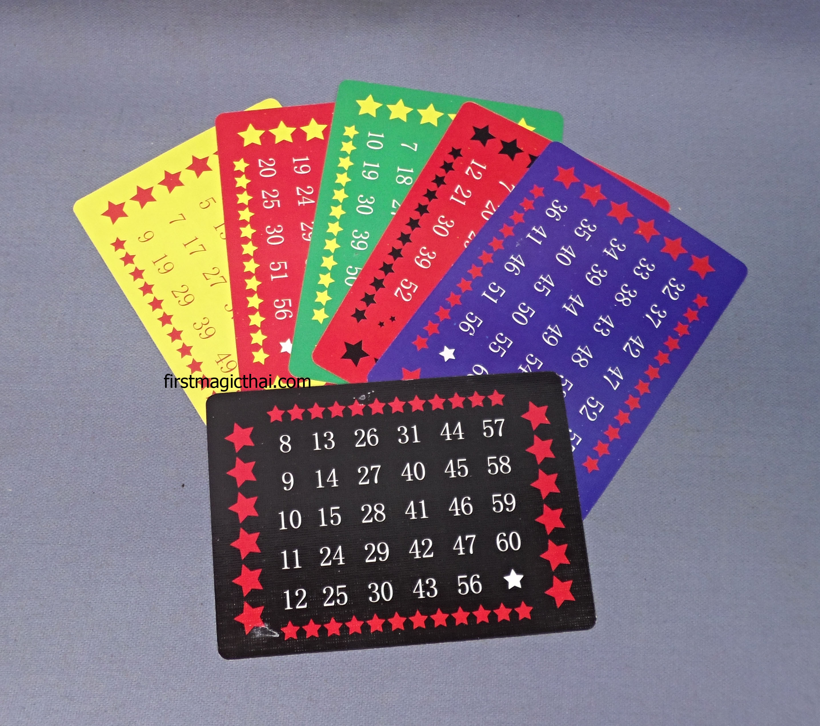 ไพ่ทายอายุ (แผ่นสี) / Age Cards