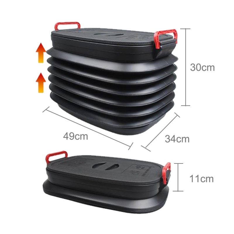 กล่องเก็บของอเนกประสงค์ ยืด-หดได้ Collapsible 37L