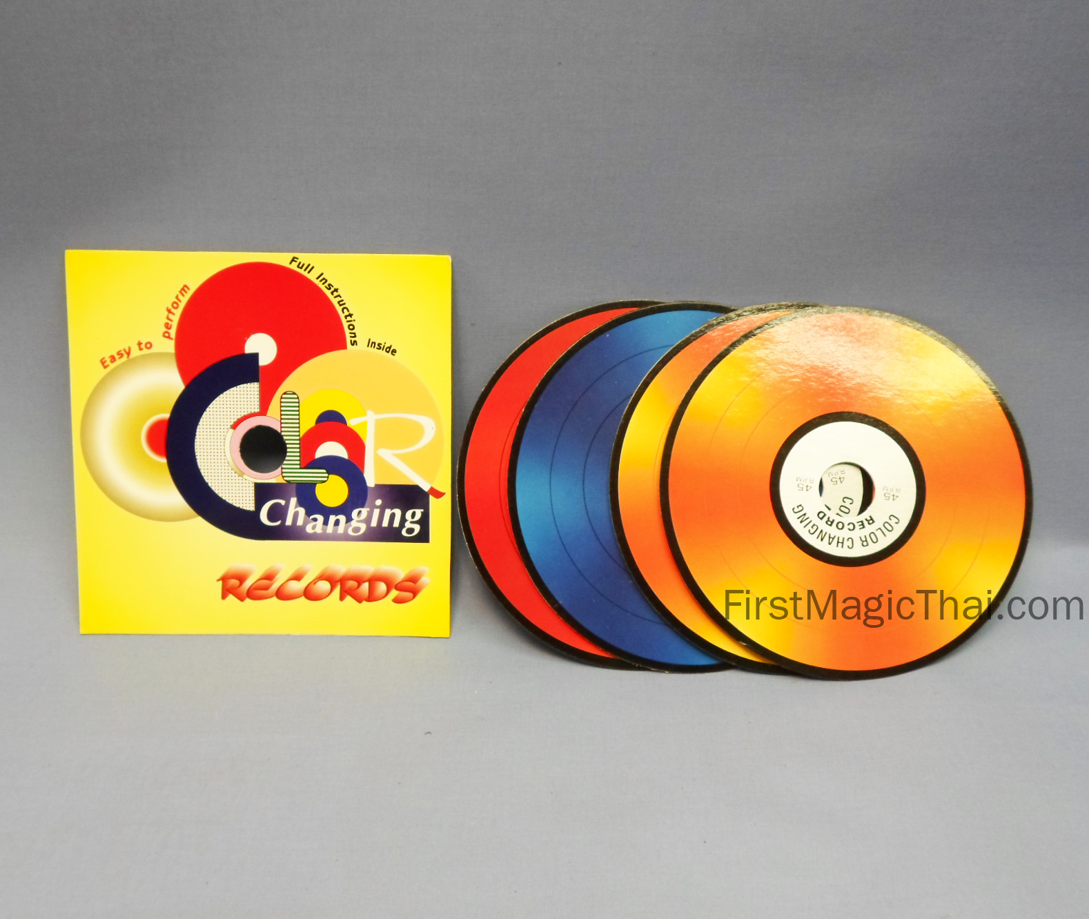 แผ่นเสียงเปลี่ยนสี (Changing Records)