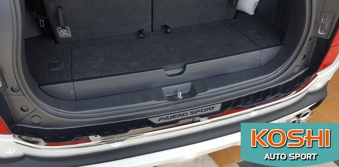 กันรอยท้าย Mitsubishi Pajero Sport 2016 ยี่ห้อ Fitt