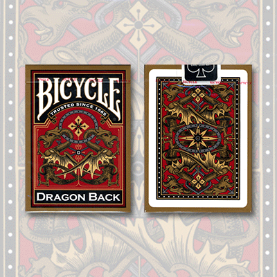 Bicycle Gold Dragon Back Playing Cards