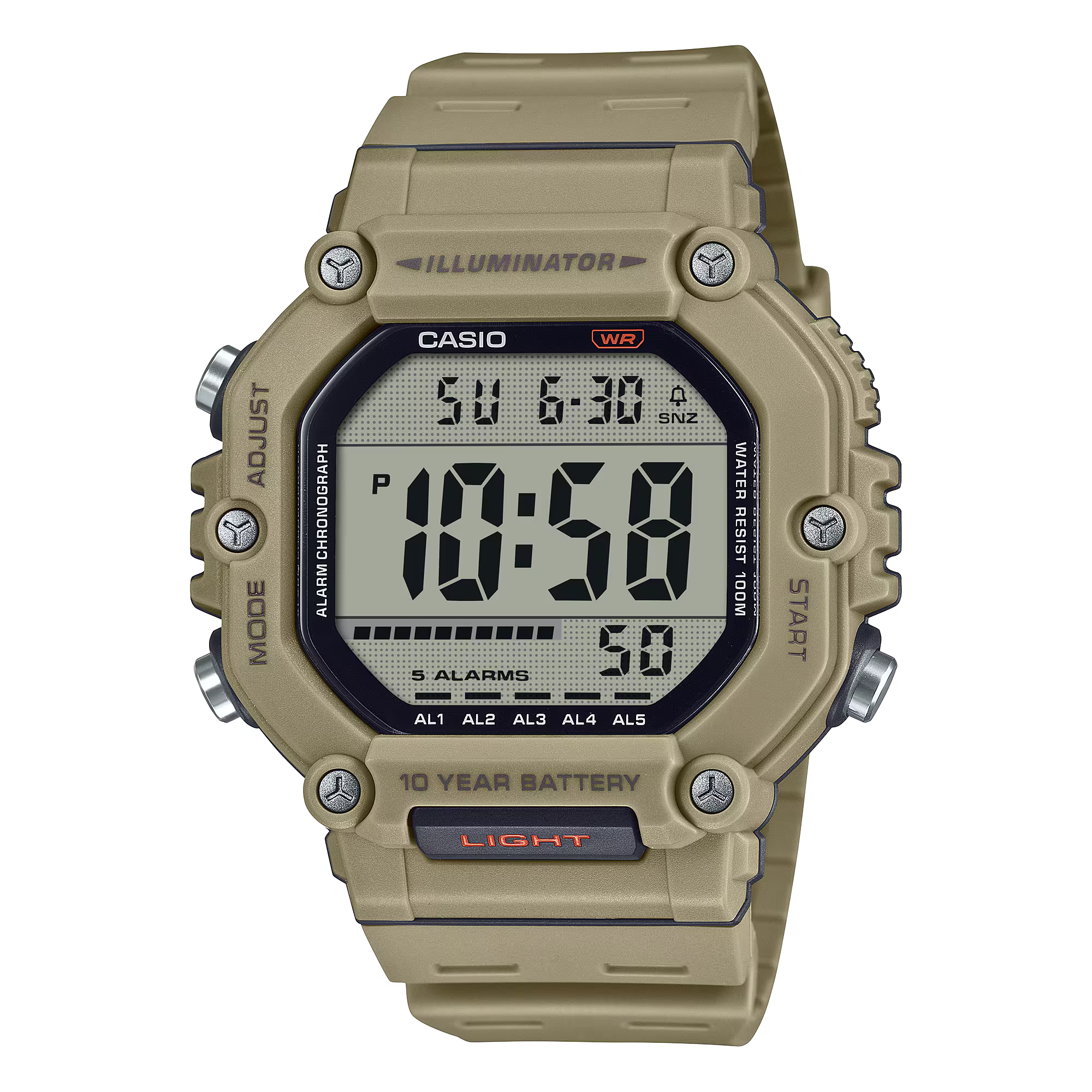 นาฬิกาข้อมือดิจิตอล Casio รุ่น AE-1600H-5A คาสิโอ