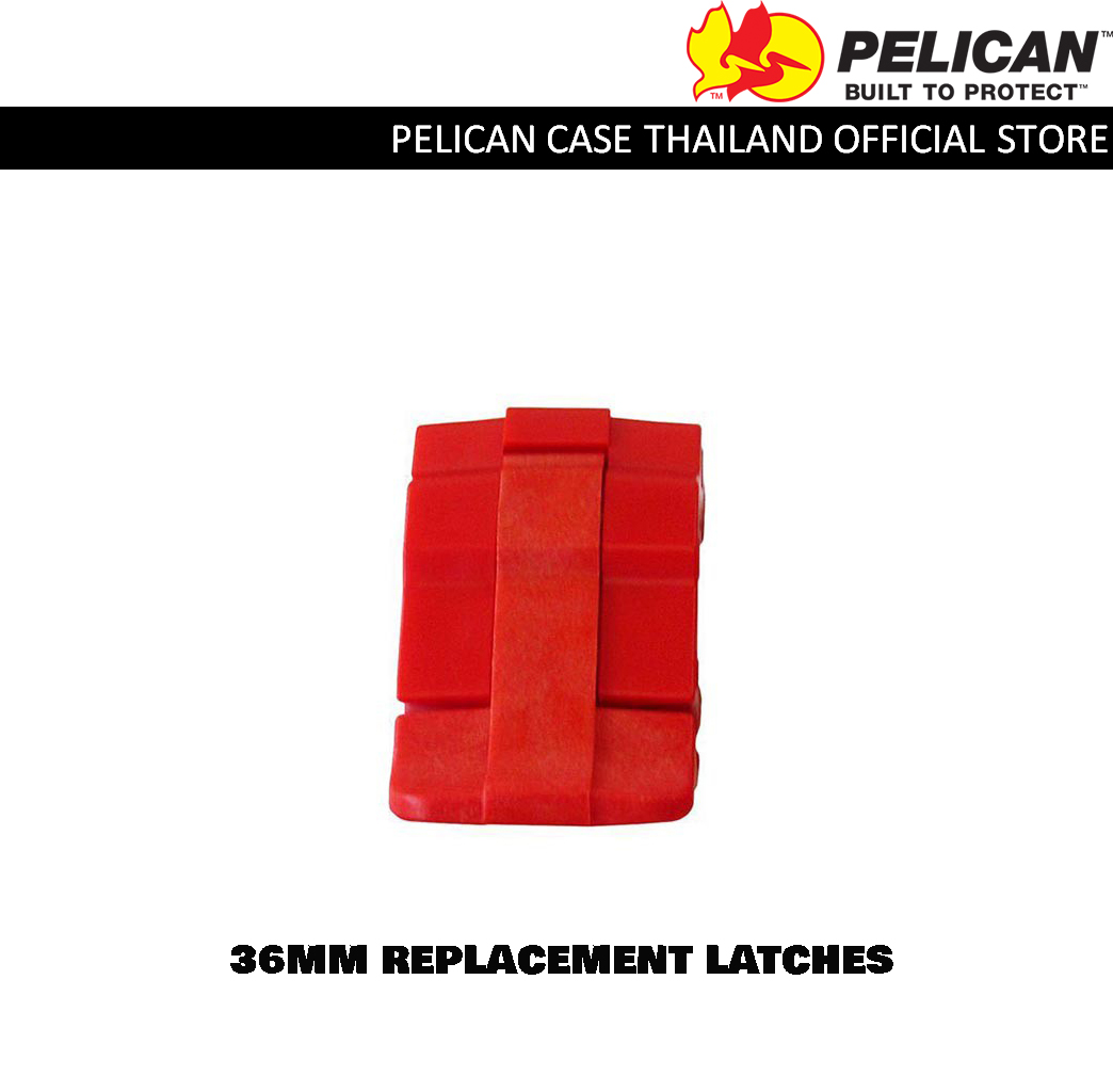 Pelican Replacement 36mm Latches - Red - อะไหล่ล๊อคกระเป๋าขนาด 36mm
