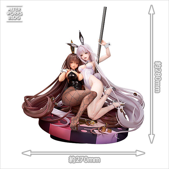 Goddess of Victory Nikke - Blanc - Noir Bunny X 777 Ver.