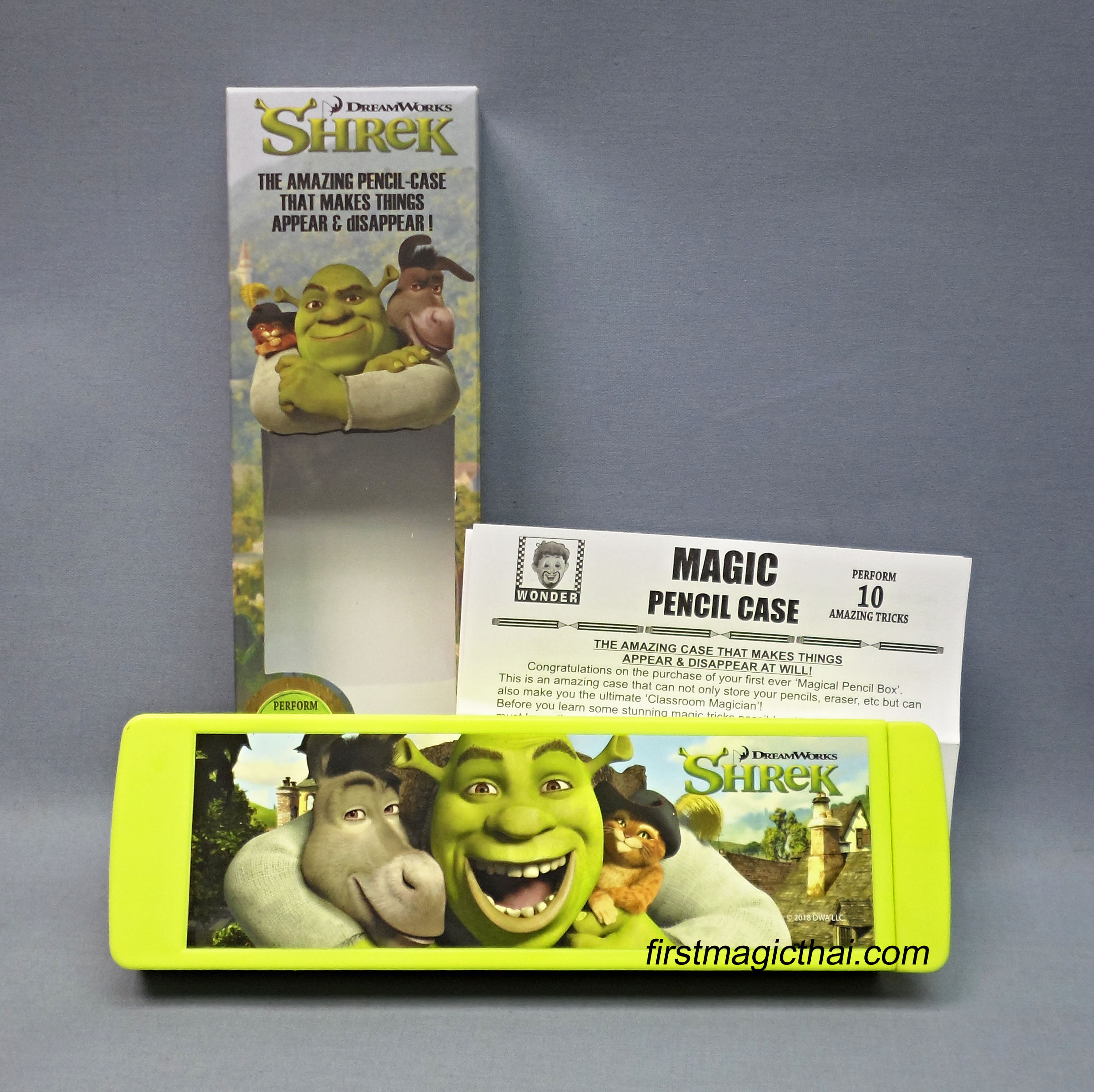 กล่องเสกดินสอ Shrek / Shrek Magic Pencil Case