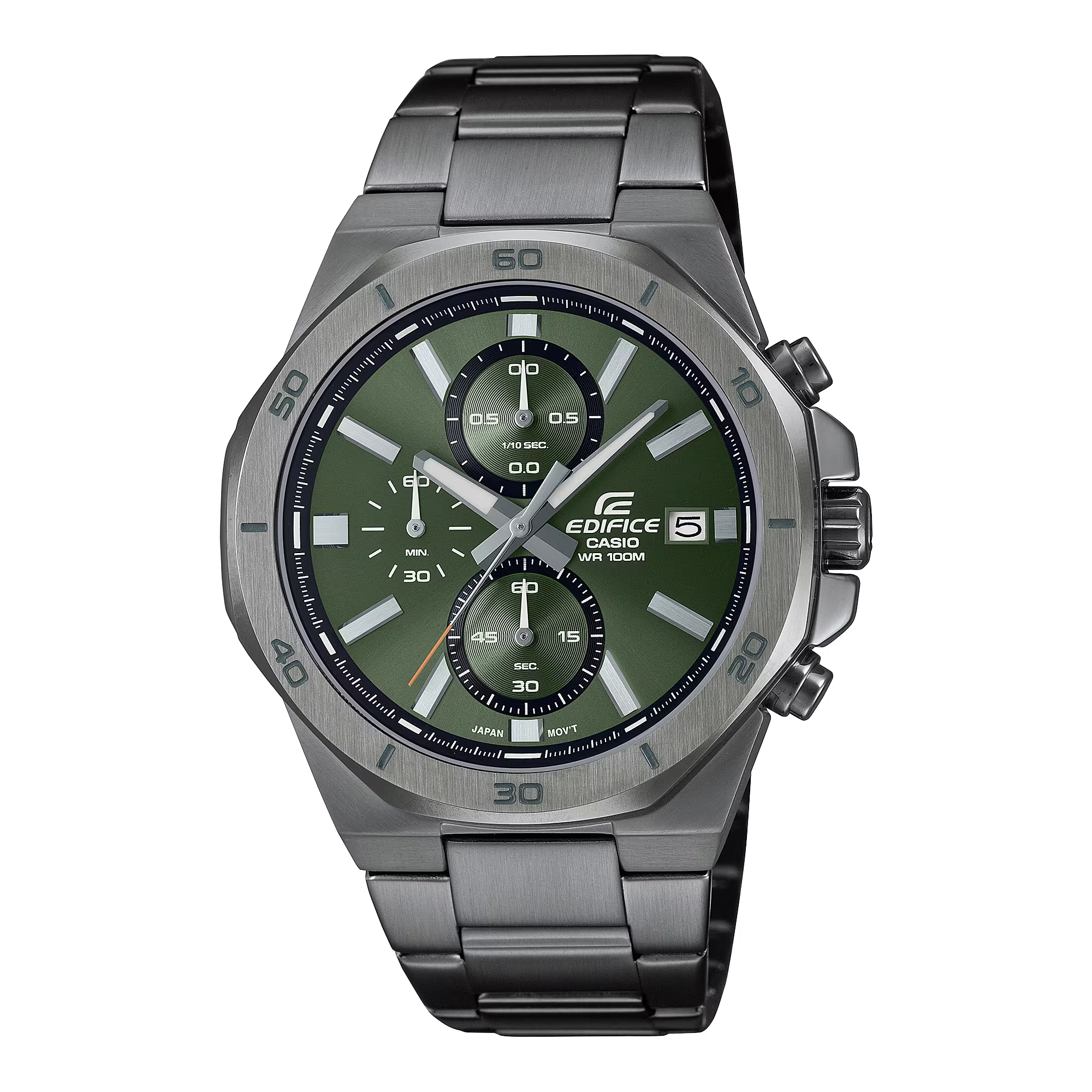 นาฬิกาผู้ชาย Casio Edifice รุ่น EFV-640DC-3AV โครโนกราฟมาตรฐาน คาสิโอ