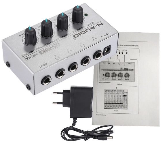 N audio H400 Headphone amp [Black Friday Promotion Headphone]