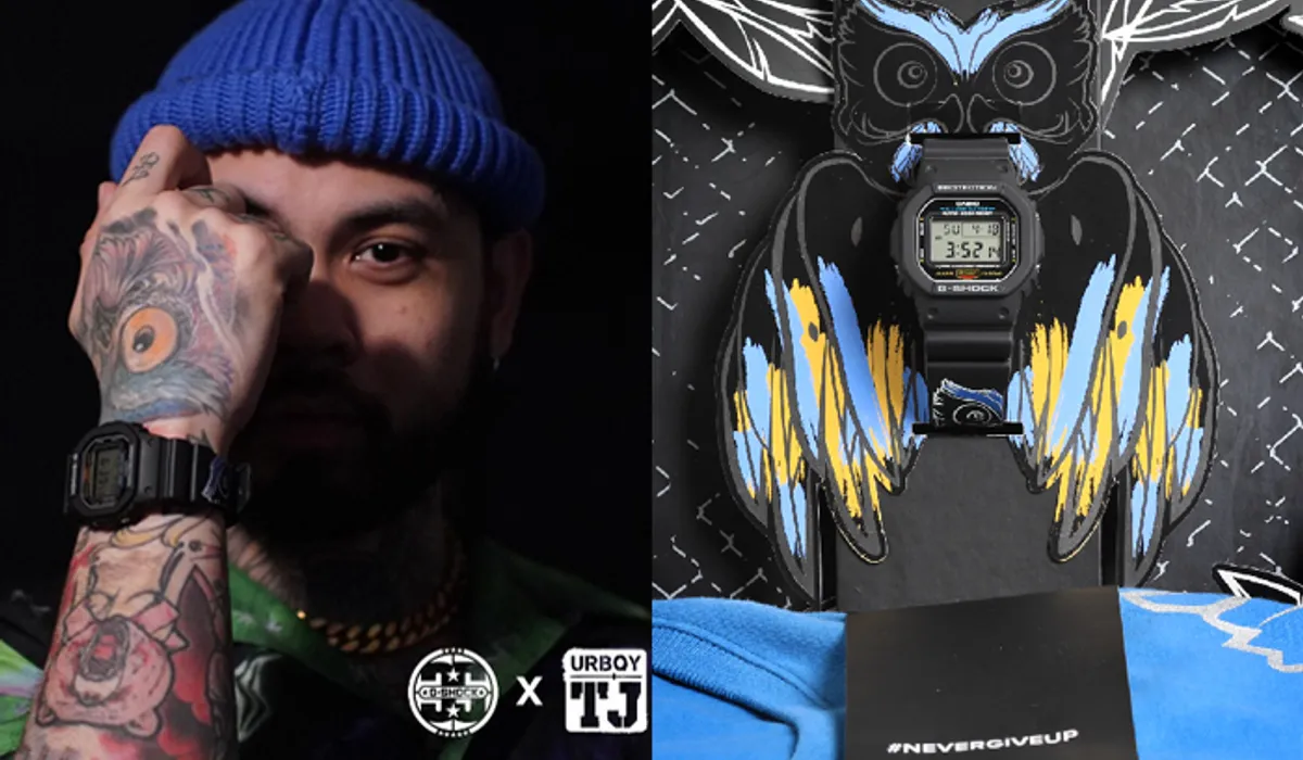 Casio G-Shock X Urboy TJ Limited นาฬิกาผู้ชาย มือสอง ของแท้ รุ่น DW-5600E-1 จีช็อค