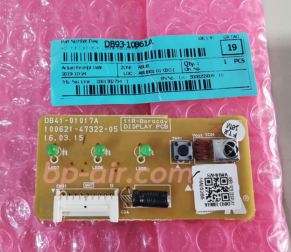 แผงบอร์ดรับสัญญาณรีโมท DB93-10861A