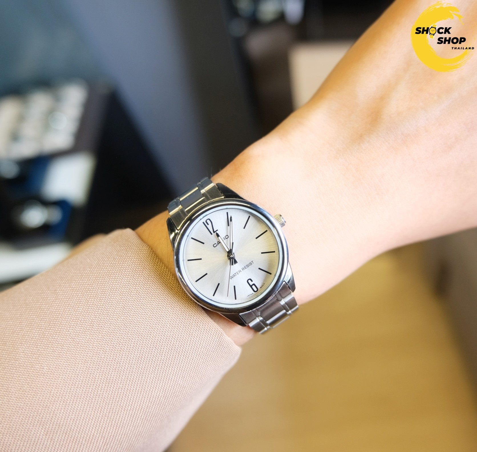 นาฬิกาผู้หญิง Casio Dress อะนาล็อก รุ่น LTP-V005D-7B คาสิโอ