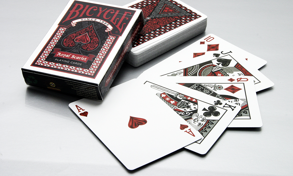 Bicycle Royal Scarlet Playing Cards