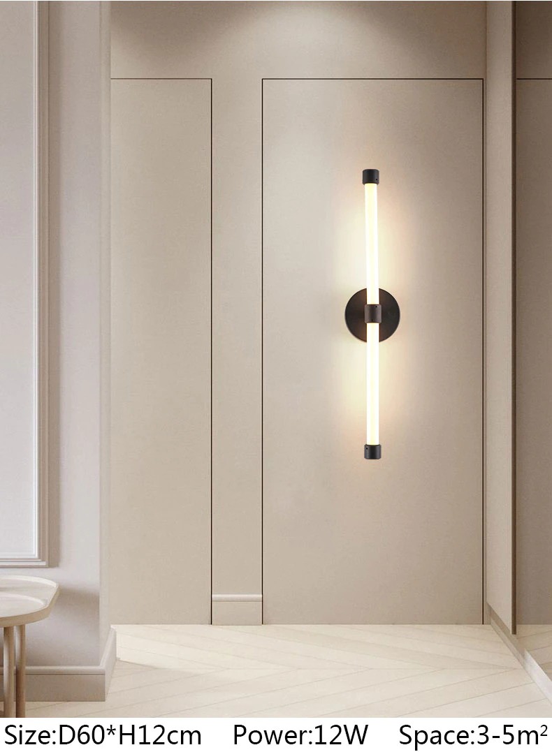 ไฟติดผนัง ไฟผนัง Wall Lamp 12W ไฟทางเดิน โคมไฟติดผนัง โคมไฟ ไส่ส่องภาพ ไฟLED สวยทันสมัย ไฟตกแต่ง หรูหรา ทนทาน ประหยัดไฟ
