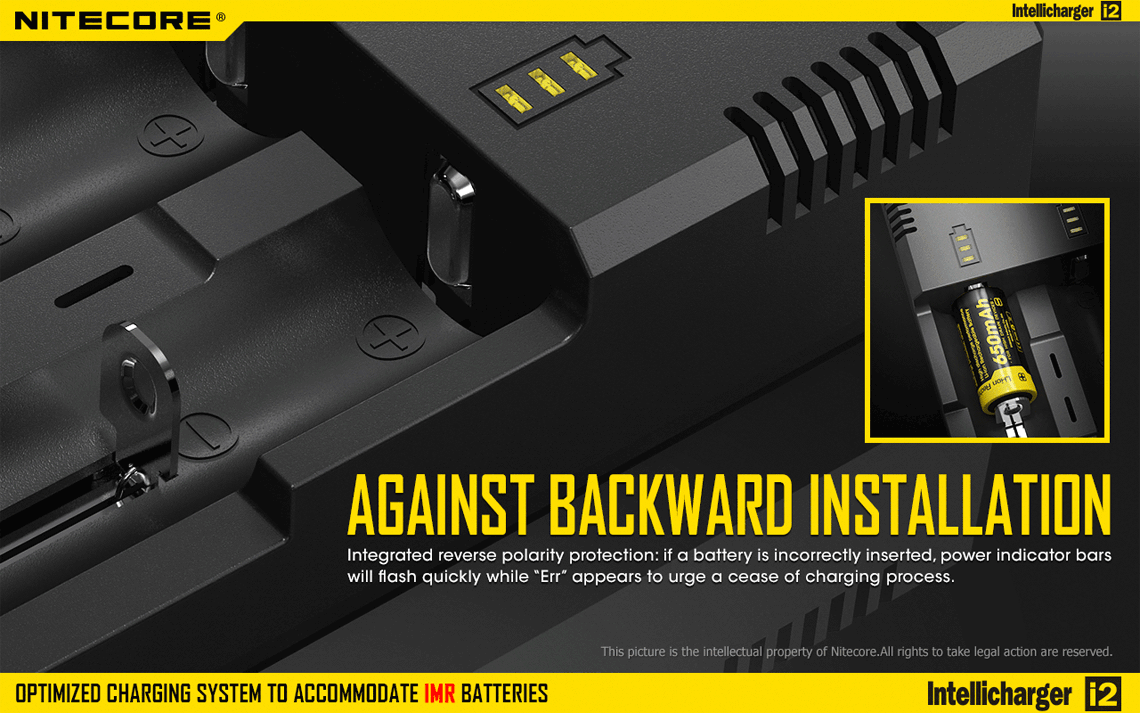 เครื่องชาร์จถ่านอัจฉริยะ Nitecore i2