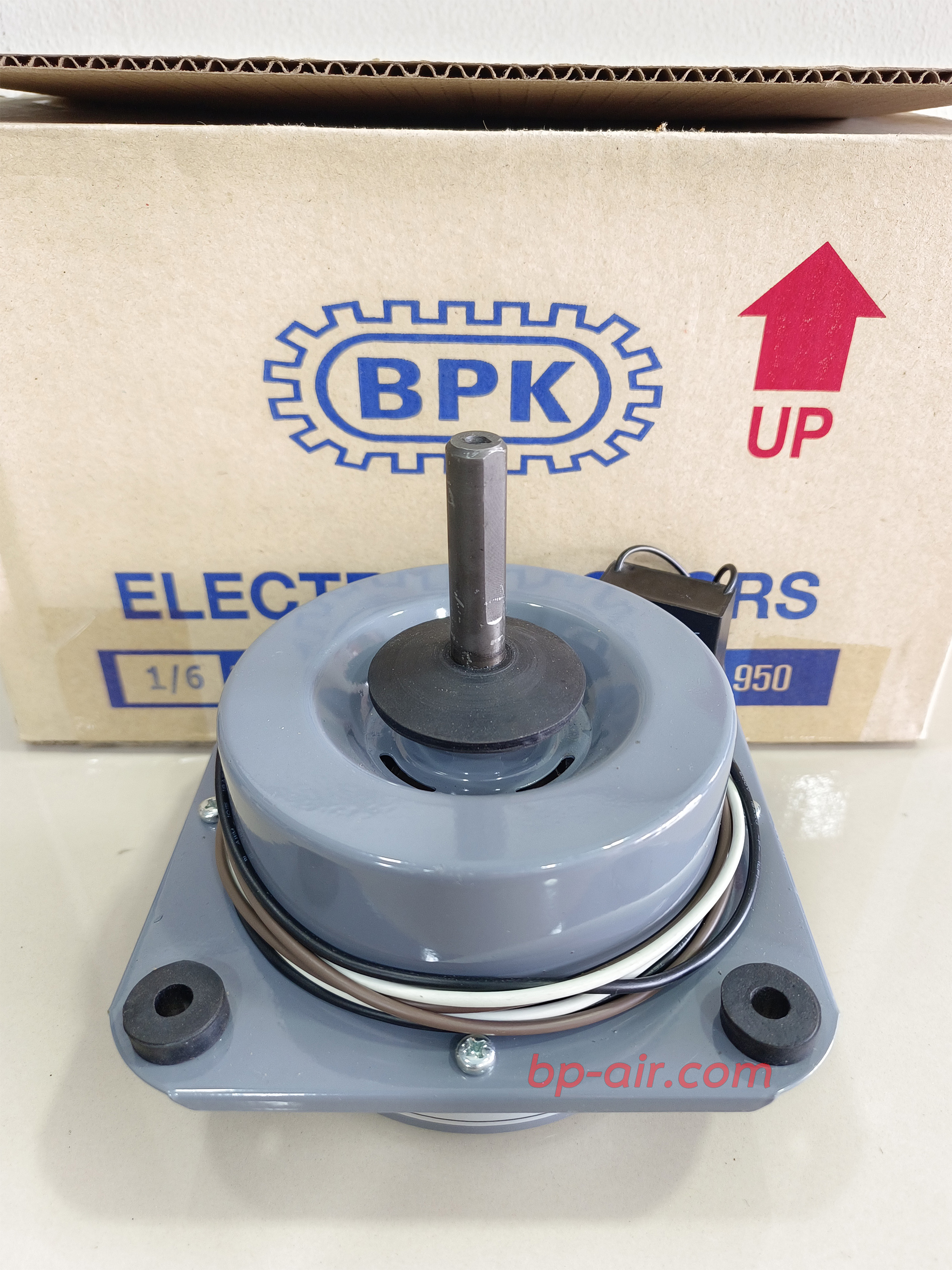มอเตอร์คอล์ยร้อน แบบปีก 1/6 HP