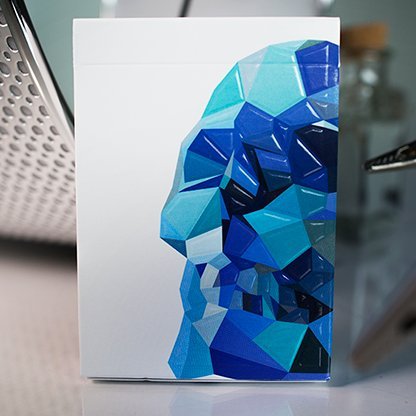 Memento Mori Playing Cards Blue Edition สีน้ำเงิน