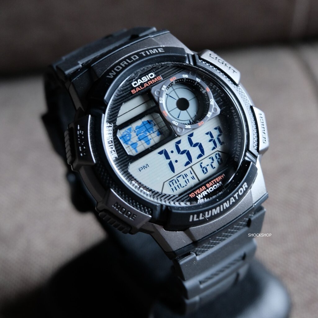 นาฬิกาผู้ชาย Casio รุ่น AE-1000W-1B คาสิโอ