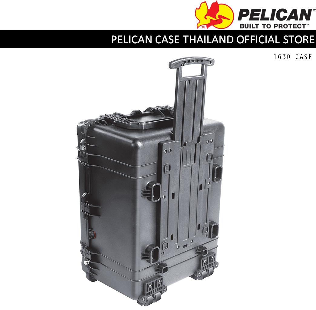 PELICAN 1630 CASE WITH FOAM - BLACK