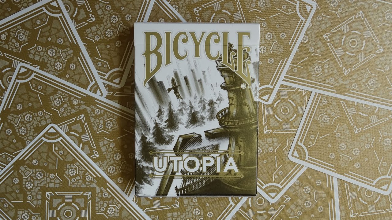 Bicycle Utopia Gold Edition Playing Cards