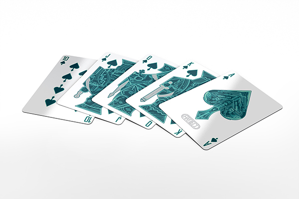 Artilect Green Edition Playing Cards