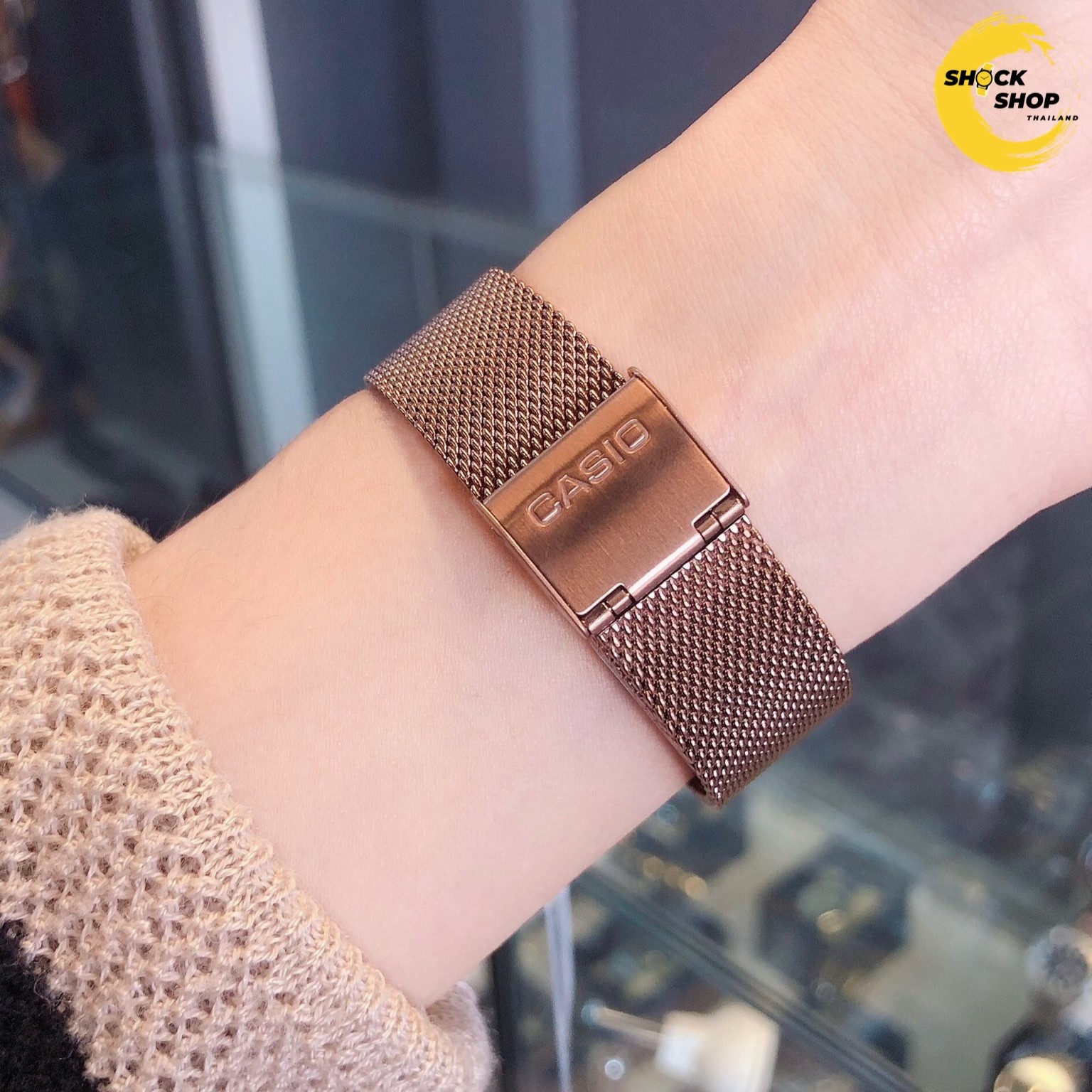 นาฬิกาผู้หญิง Casio รุ่น B640WMR-5A คาสิโอ