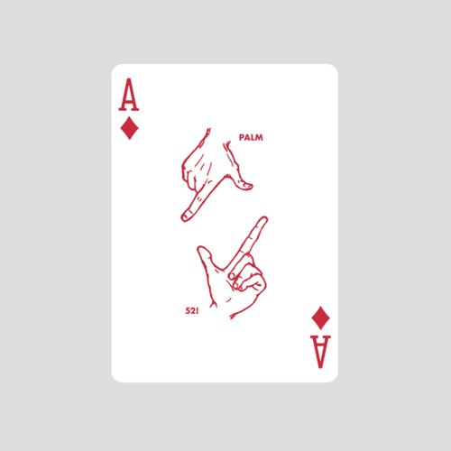 PALM Playing Cards by Dealersgrip