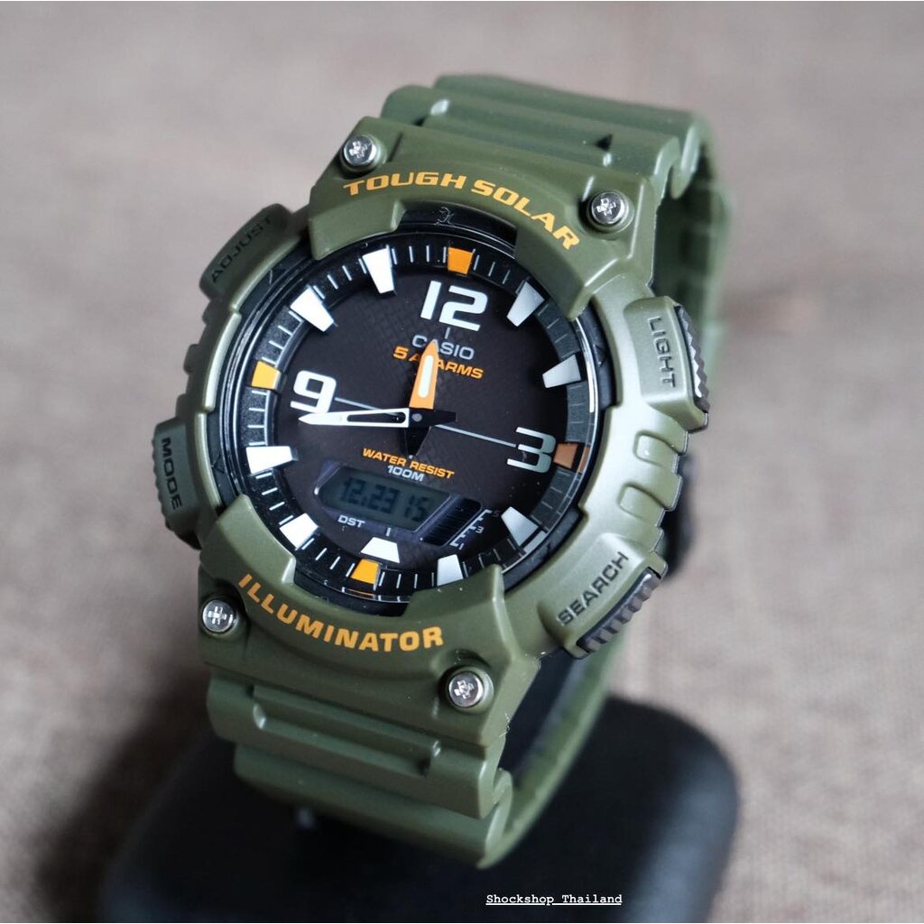 นาฬิกาผู้ชาย Casio รุ่น AQ-S810W-3AV คาสิโอ