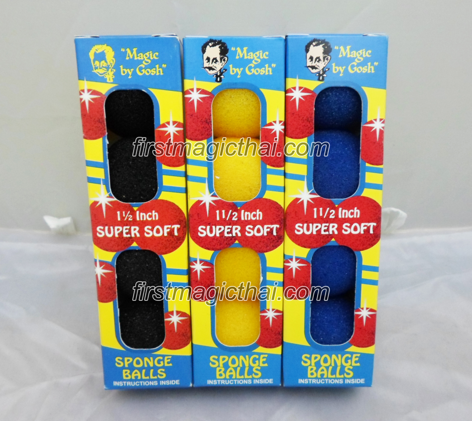 บอลฟองน้ำ (sponge balls 1/2 Inch super soft)