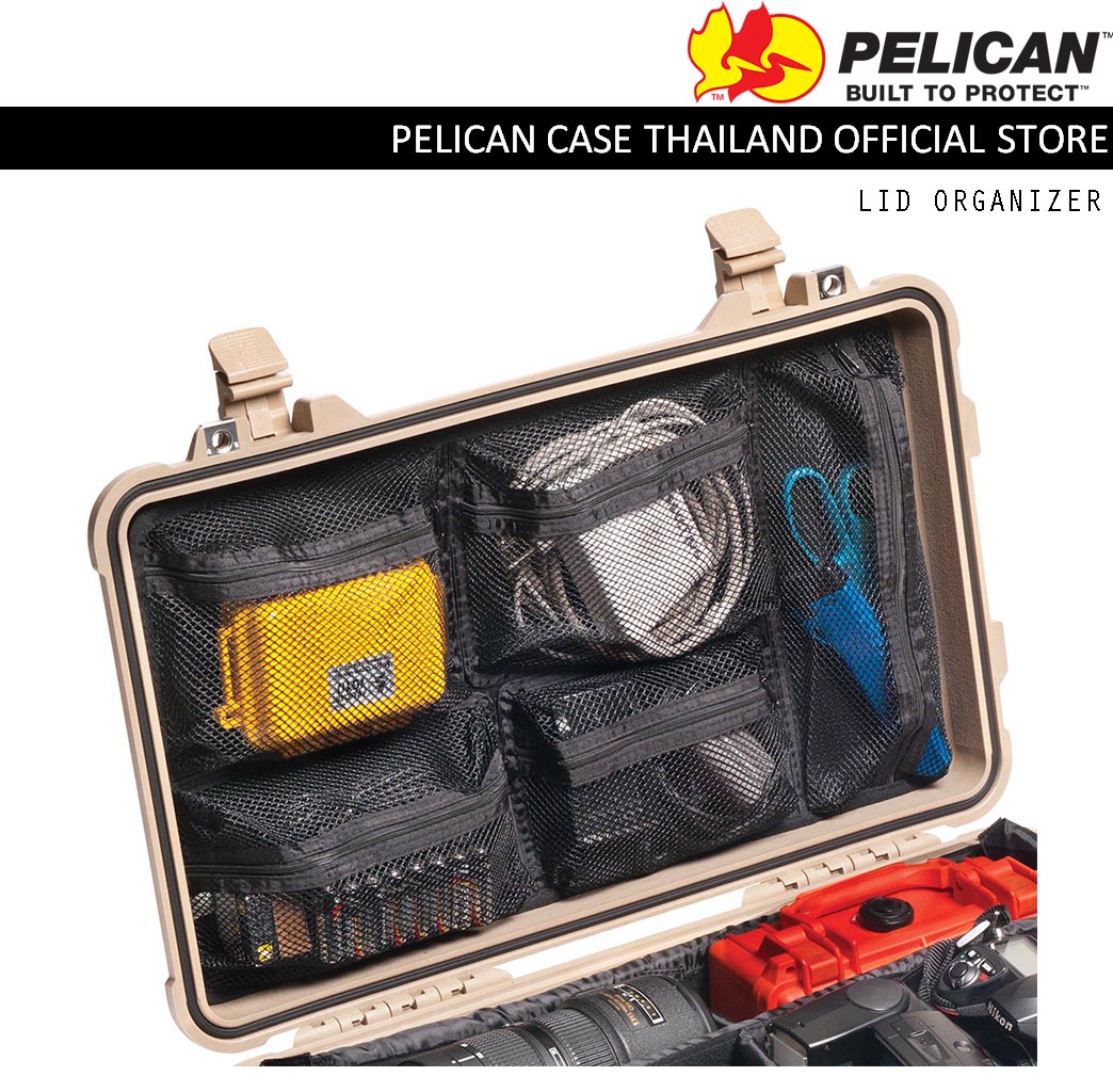 Mesh Lid Organizer for Pelican 1510 / 1535 Air Case