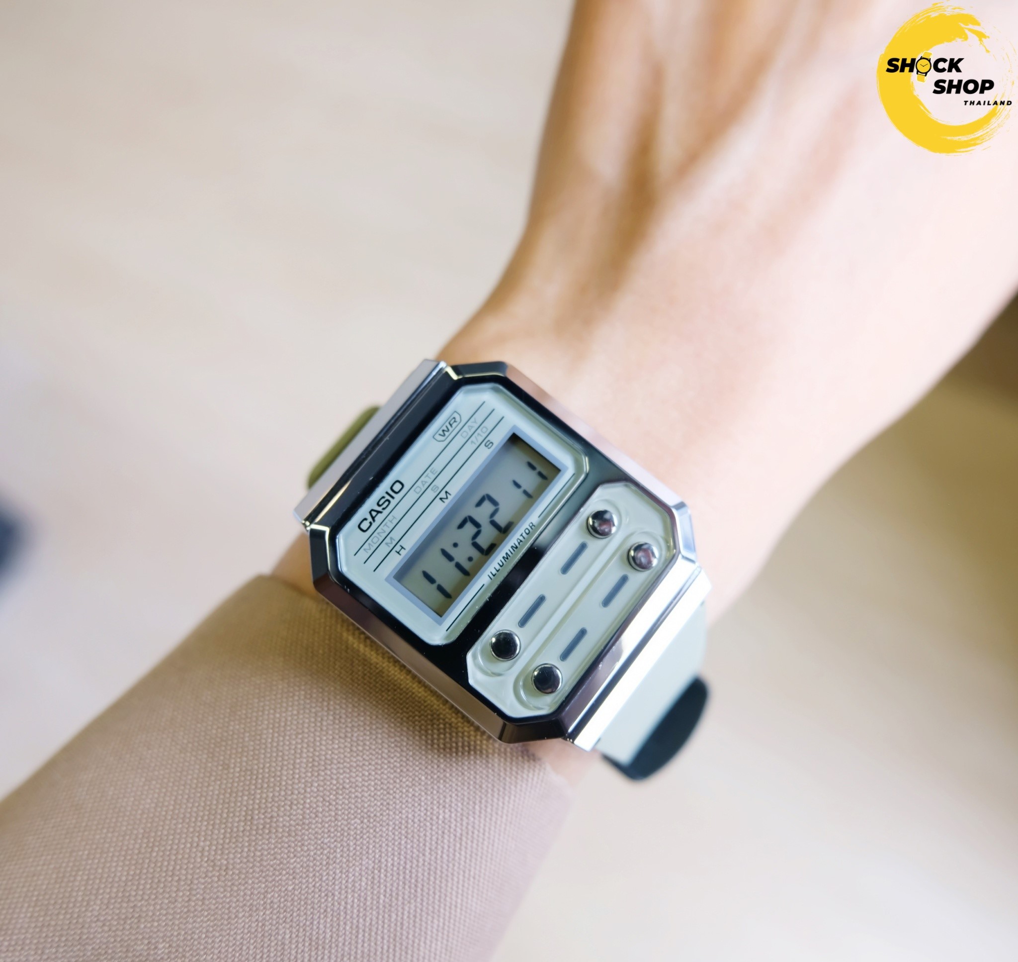 นาฬิกาข้อมือ Casio รุ่น A100WEF-3A คาสิโอ