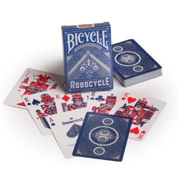 Bicycle Robocycle Playing Cards (Blue)