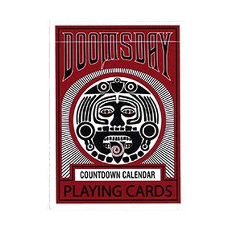 Blood Red Doomsday Playing Cards