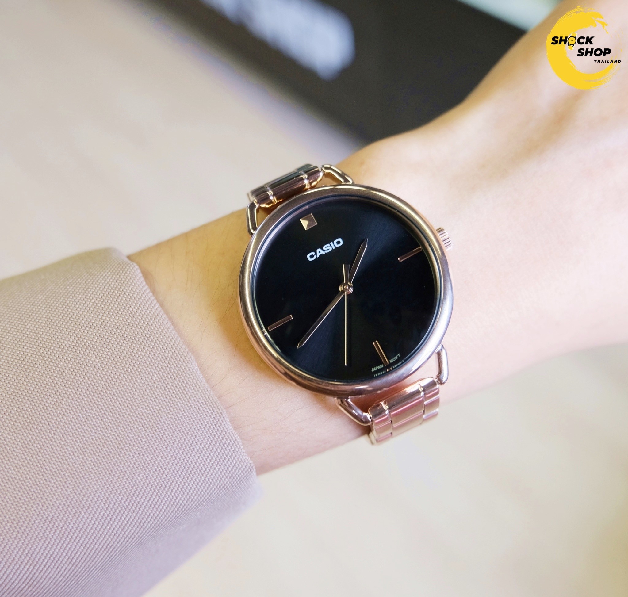 นาฬิกาผู้หญิง Casio รุ่น LTP-E415PG-1C คาสิโอ