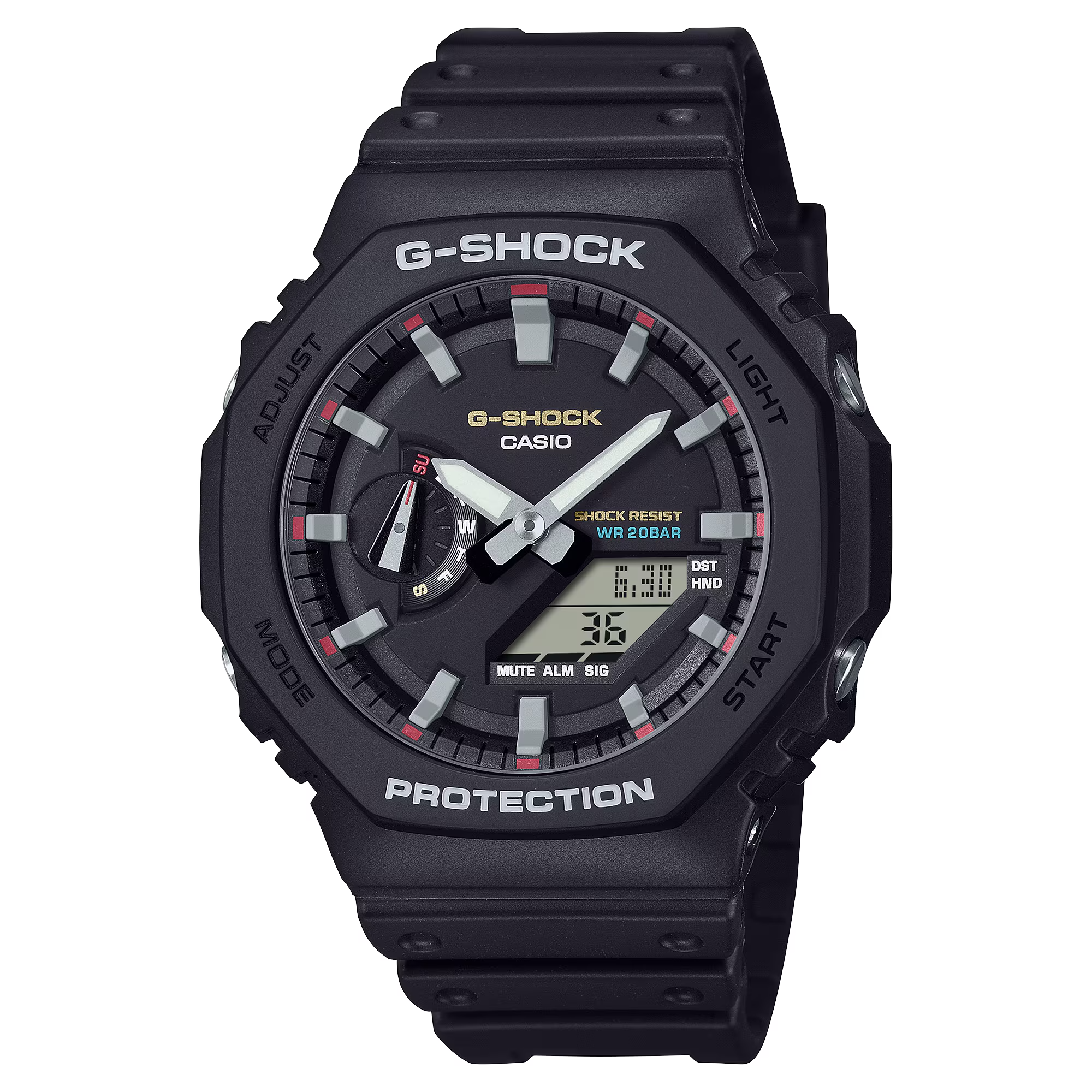 Casio G-Shock นาฬิกาผู้ชาย รุ่น GA-2100RL-1A ซีรีส์ 2100 จีช็อค