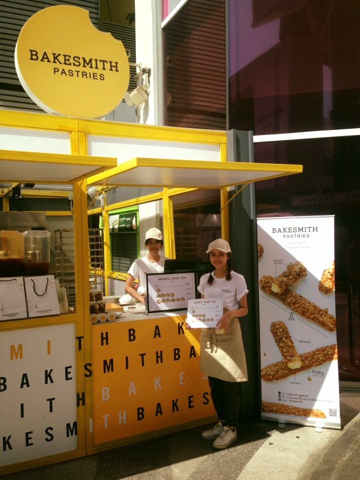 ป้ายร้าน Bakesmith thailand #ป้ายกล่องไฟไดคัท
