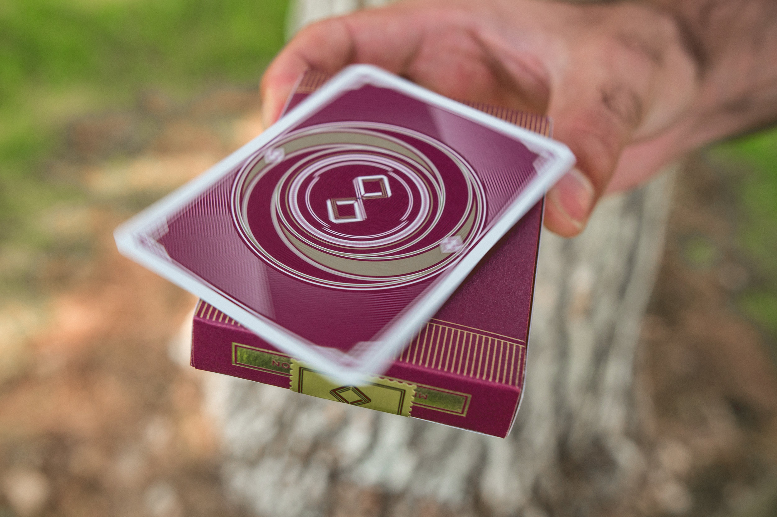 Mirage Playing Cards V2 (Red) By Patrick Kun