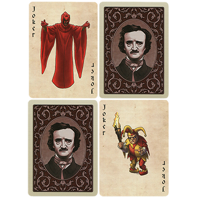 Bicycle Edgar Allan Poe Playing Cards