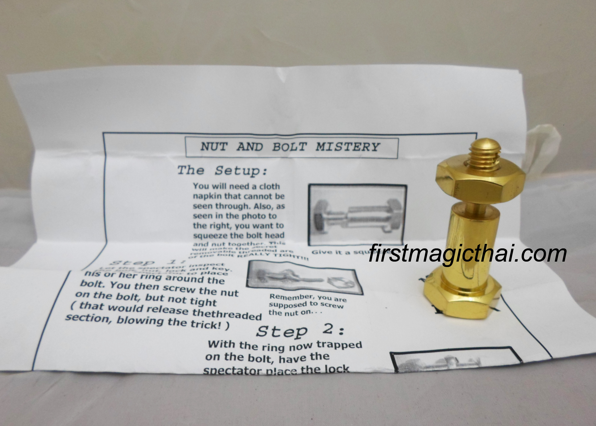 น๊อตสะเดาะห่วง (Nut And Bolt Mistery)