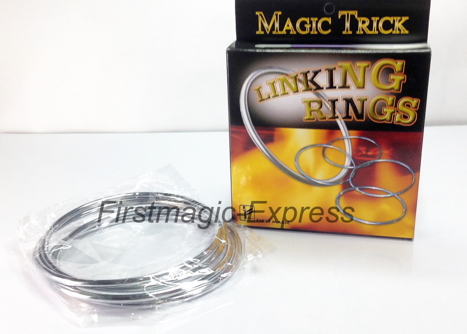 ห่วงเหล็ก4.5นิ้ว 4ห่วง + แผ่นสอนละเอียด