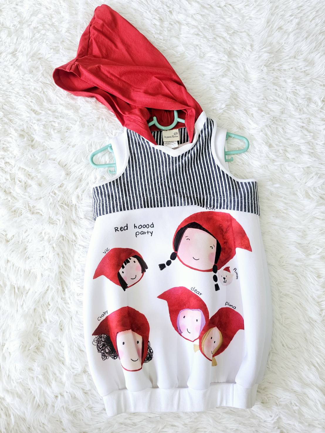 Little red riding hood หนูน้อยหมวกแดง ไซส์ 24m Le Petit Pumm by ChaLom มือสอง เหมือนใหม่ ไม่มีตำหนิ
