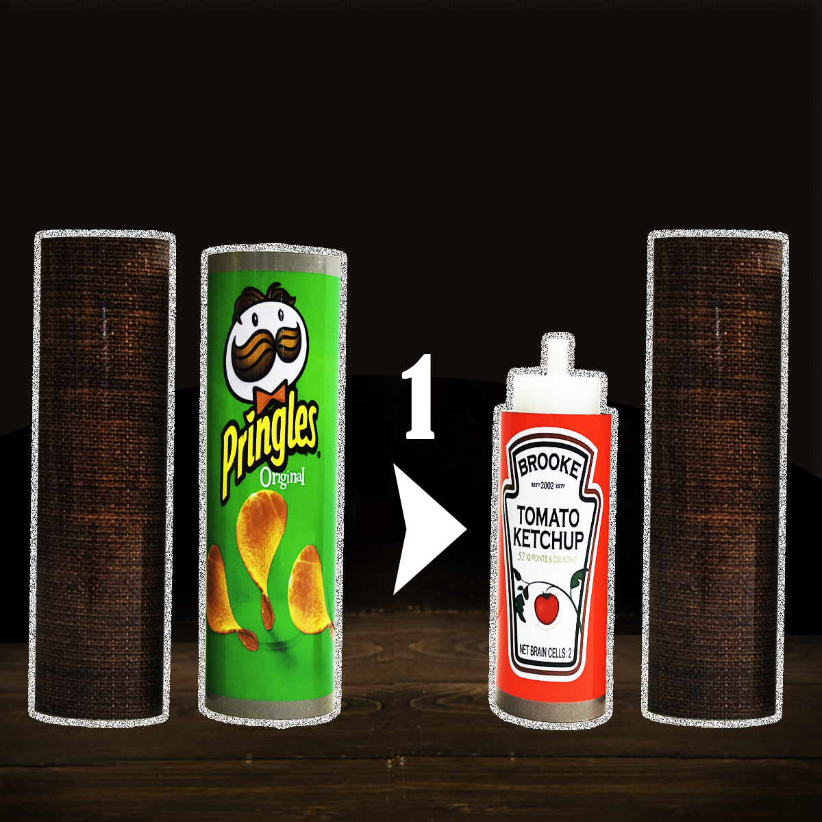 กระป๋องมันฝรั่ง ย้ายที่ / Chips and Sauce by Tora Magic