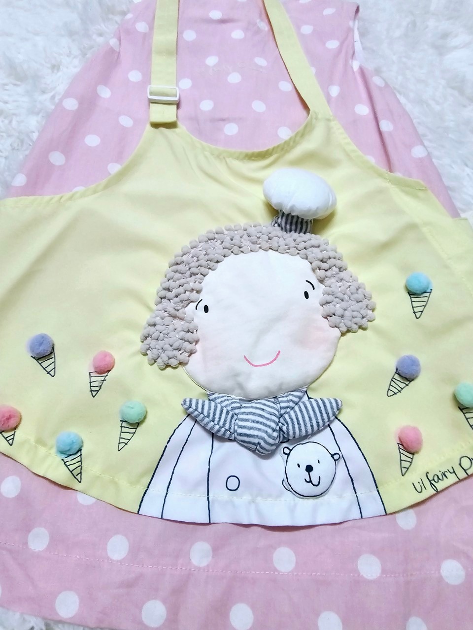 Chef Puin ไซส์ 3y Le Petit Pumm by ChaLom มือสอง เหมือนใหม่ ไม่มีตำหนิ