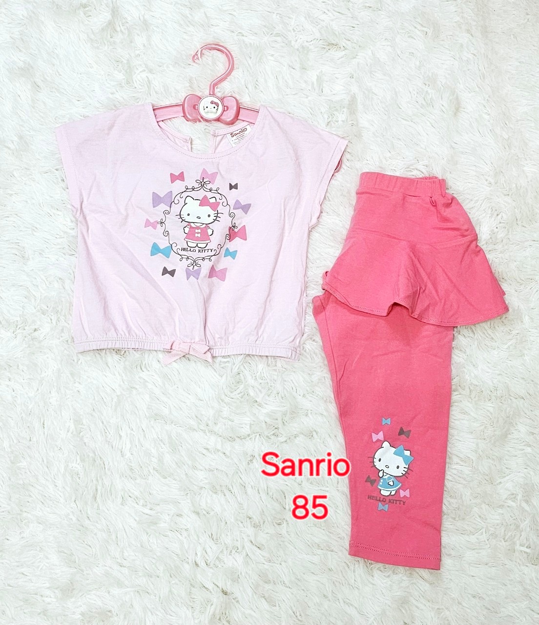 ชุดเซ็ท Sanrio ไซส์ 85 (เด็ก 12-18m) มือสอง เหมือนใหม่ ไม่มีตำหนิ
