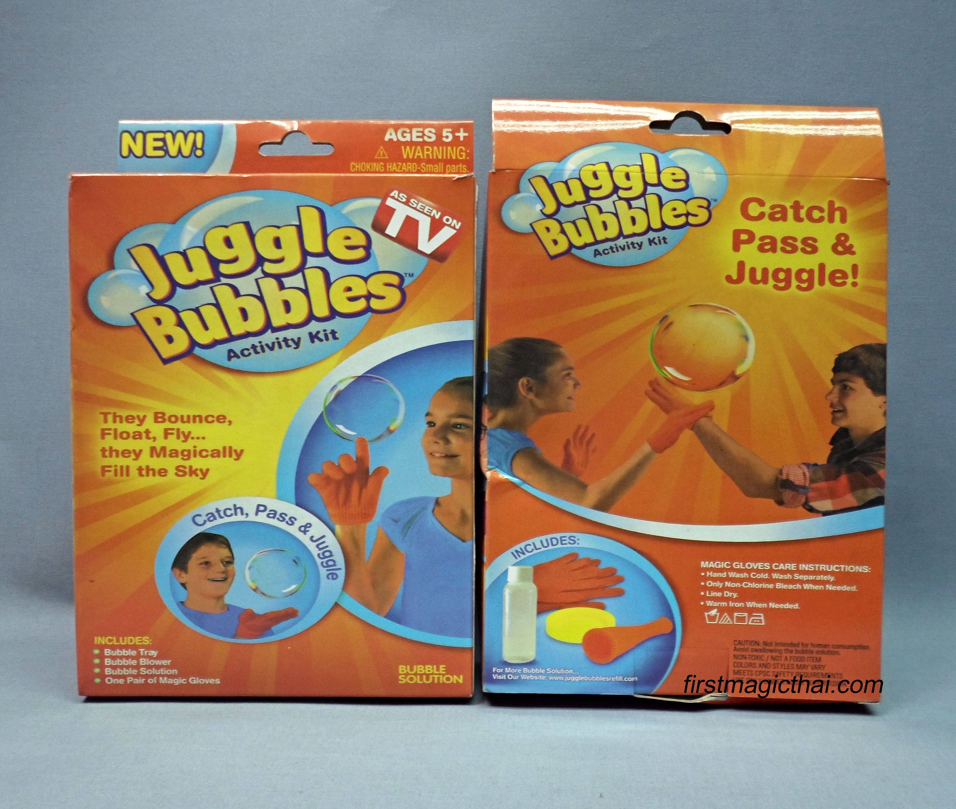 ฟองสบู่ ตบโยน / Juggle Bubbles