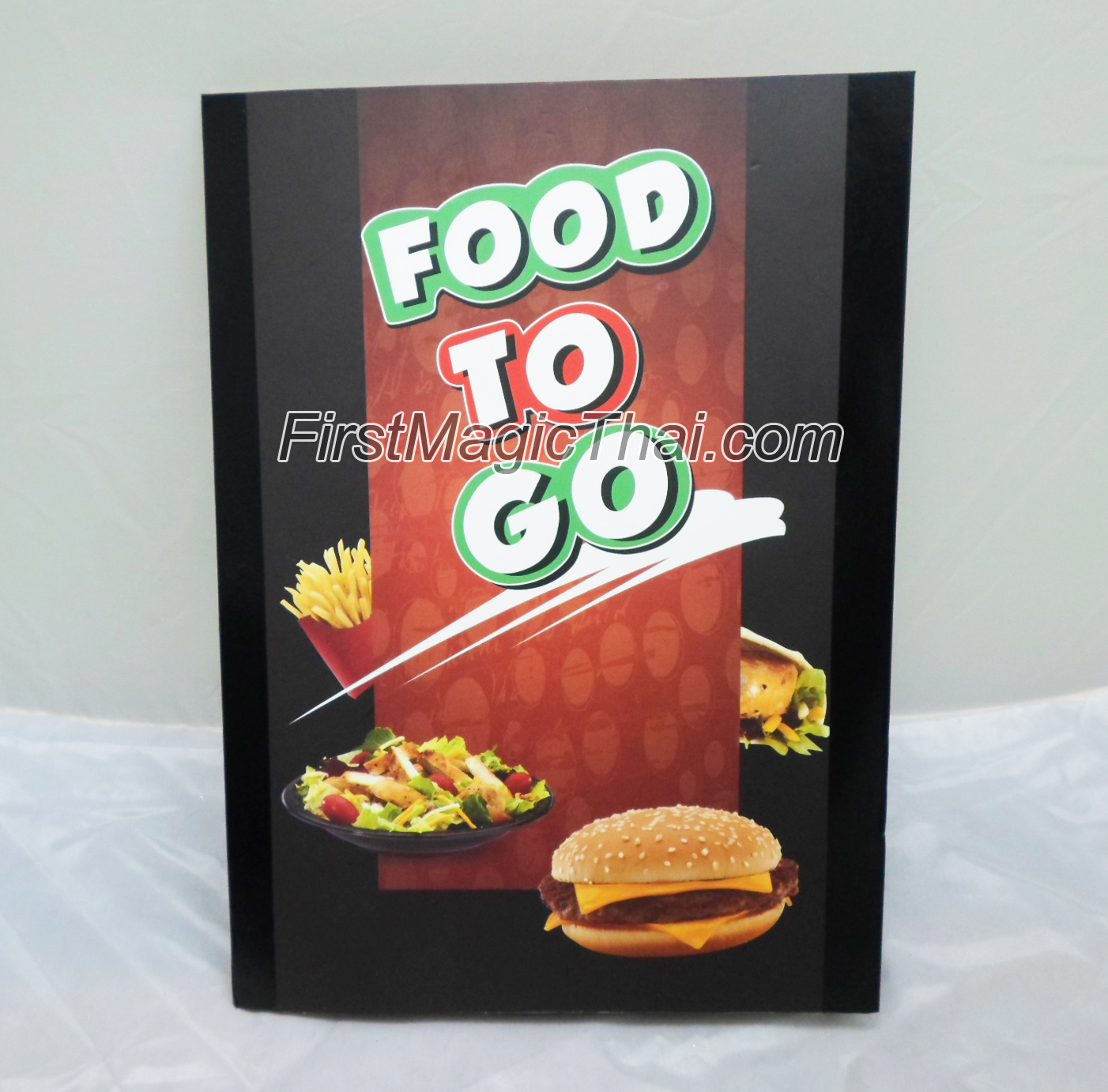 เสกเบอร์เกอร์จากเมนู (food to go)
