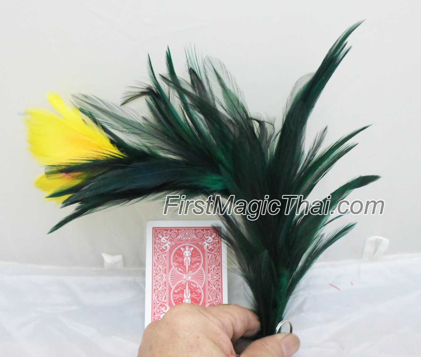 ดอกไม้งอ ปลายเหลือง