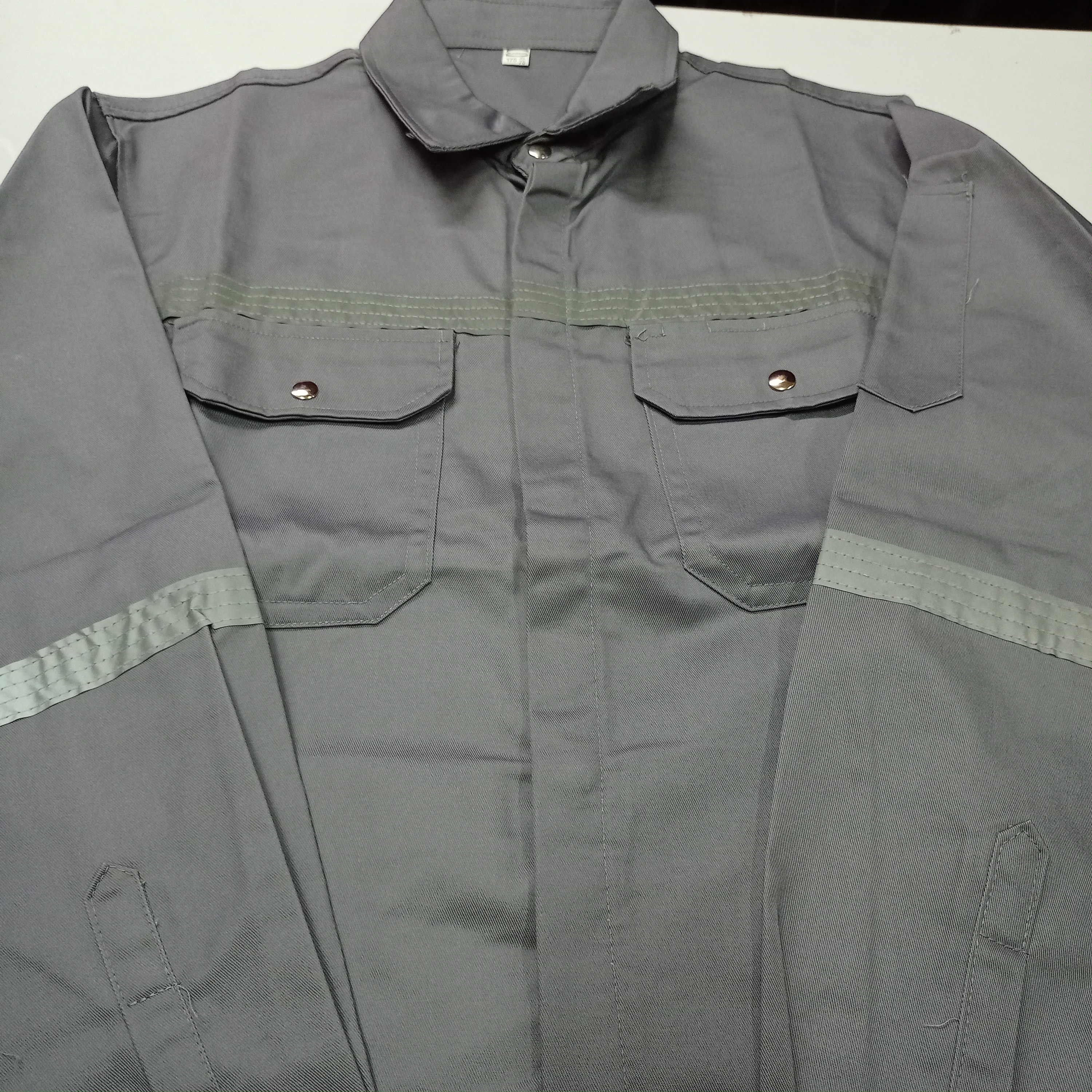 เสื้อช็อป ผ้าเวสปอยท์ สีเทาไซส์ 3S - 2XL สำเนา