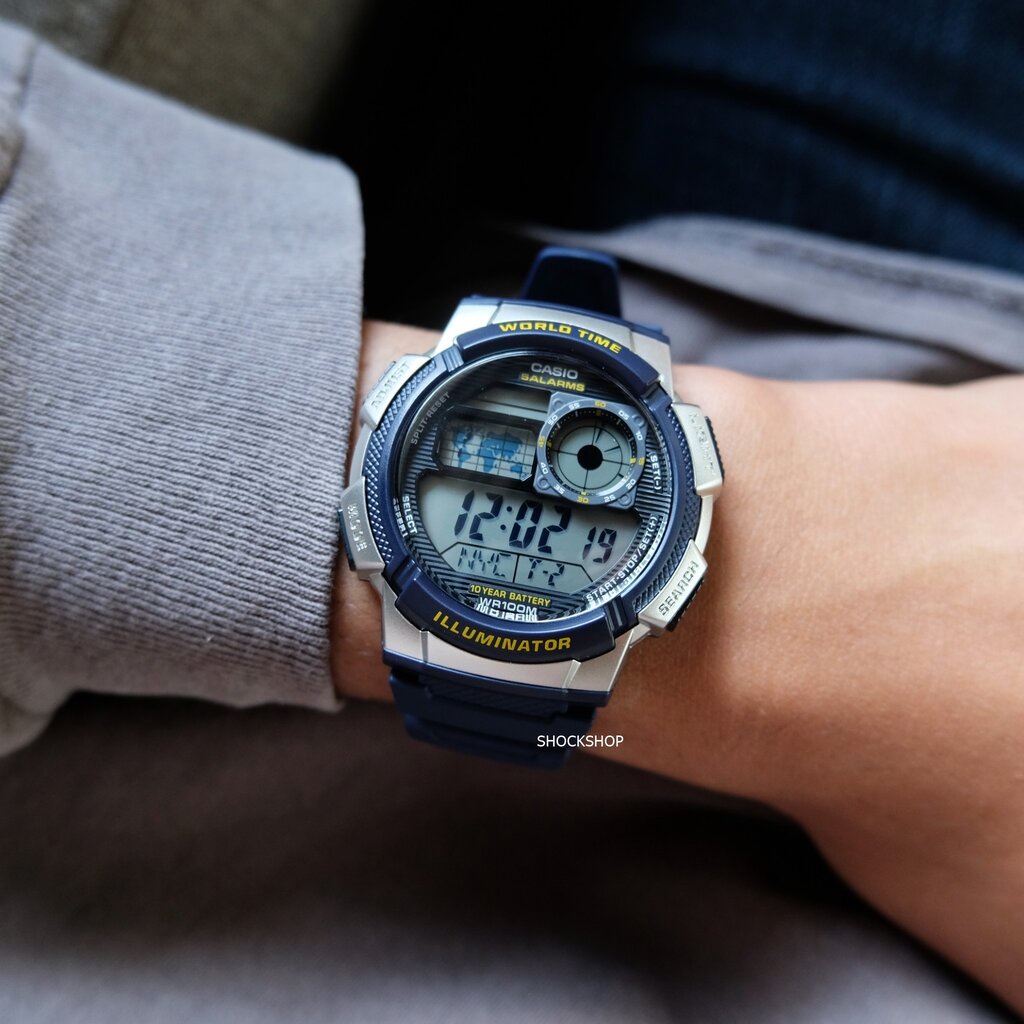 นาฬิกาผู้ชาย Casio รุ่น AE-1000W-2AV คาสิโอ